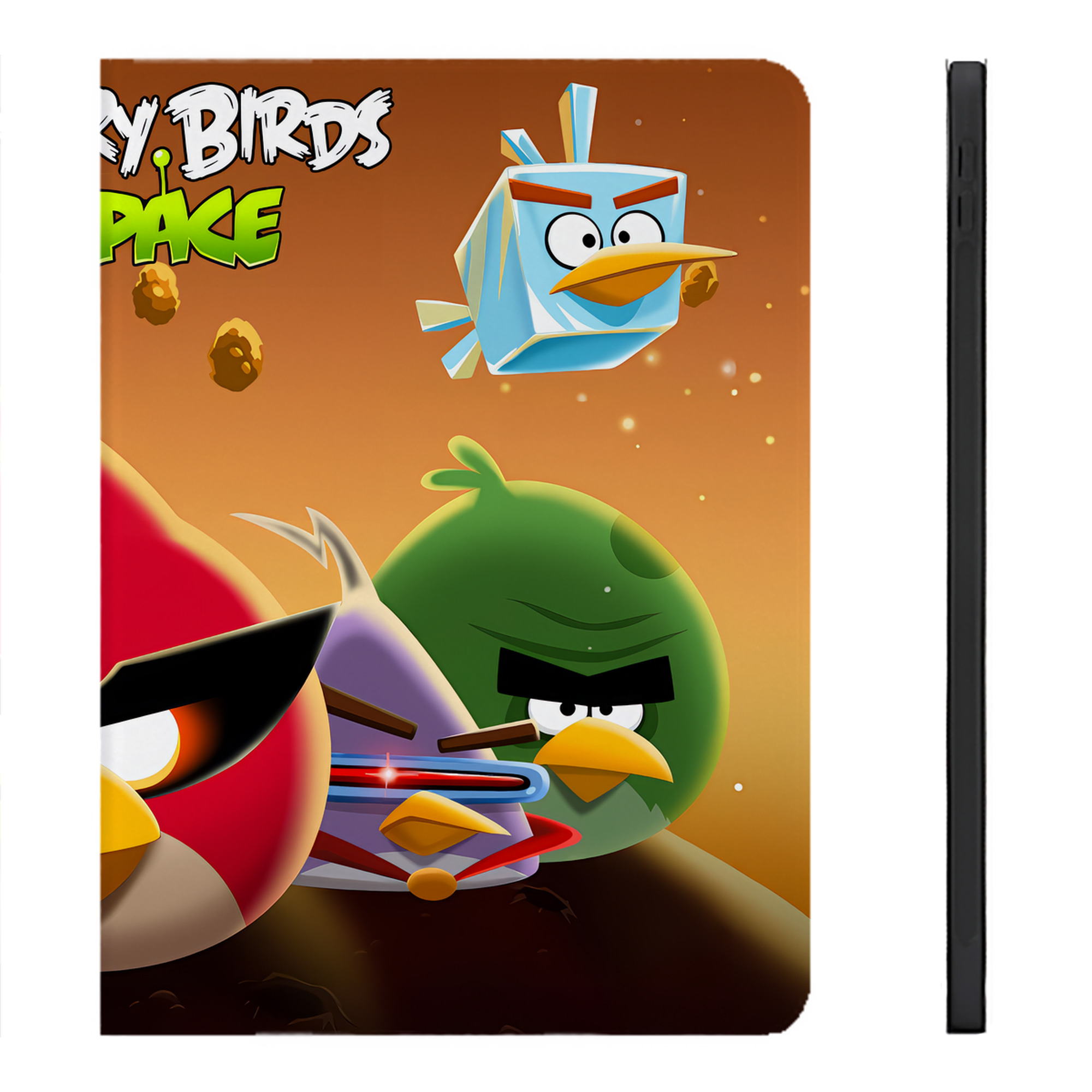 （画像用） Angry Birds アングリーバード IPadケース ペンホルダー付き ブックスタイルデザイン